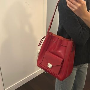 Loeffler Randall large drawstring bag